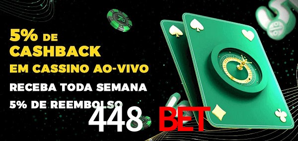 Promoções do cassino ao Vivo 448 bet